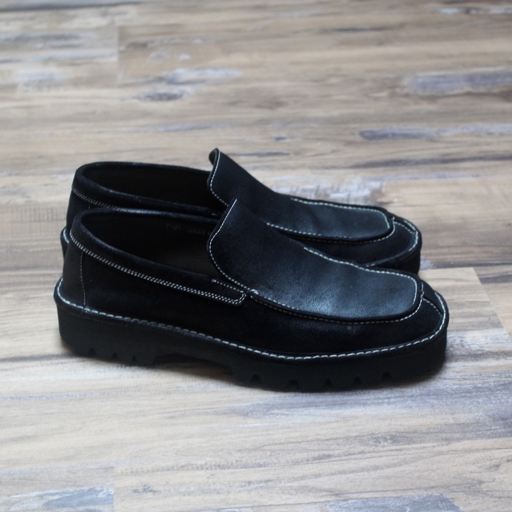 DJ Pliner Black Men's Loafers - Size 7.5